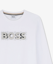 Load image into Gallery viewer, BOSS logo-print long-sleeve T-shirt
