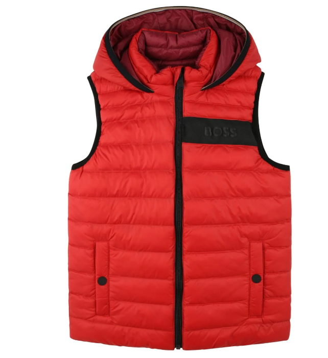 HUGO BOSS Reversible padded gilet