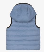 Load image into Gallery viewer, HUGO BOSS Baby Boys Blue &amp; Black Reversible Gilet
