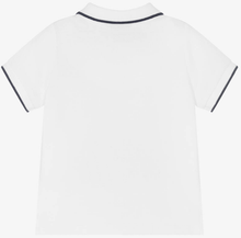 Load image into Gallery viewer, HUGO BOSS Boys White Cotton Polo Shirt
