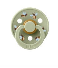 Load image into Gallery viewer, BIBS Pacifier Studio Colour 2 PACK Bumblebee Latex size 2 Mushroom Mix
