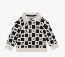 Load image into Gallery viewer, KARL LAGERFELD check-pattern tracksuit
