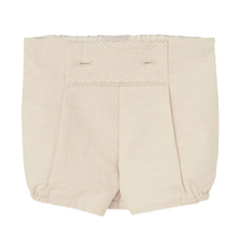 Load image into Gallery viewer, PAZ RODRIGUEZ lace-trimmed textured shorts set
