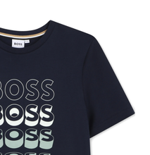 Load image into Gallery viewer, BOSS logo-print T-shirt
