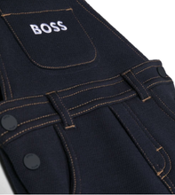 Load image into Gallery viewer, HUGO BOSS Baby Boys Navy Blue Cotton Dungarees
