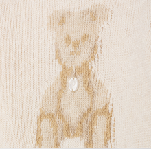 Load image into Gallery viewer, PATACHOU Ecru knit set with teddy bear
