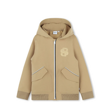 Load image into Gallery viewer, HUGO BOSS logo-embroidered zip-up hoodie
