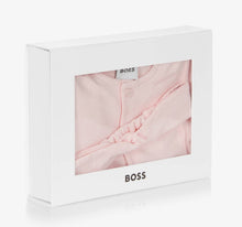 Load image into Gallery viewer, HUGO BOSS Girls Pink Ginkgo Leaf Babysuit Set
