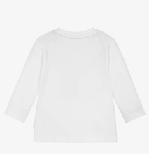 Load image into Gallery viewer, HUGO BOSS Boys White Cotton Monogram Box Logo Top
