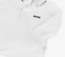 Load image into Gallery viewer, HUGO BOSS Boys White Cotton Polo Shirt
