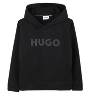 Load image into Gallery viewer, HUGO logo-print hoodie
