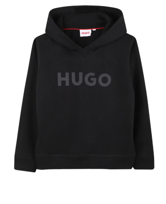 HUGO logo-print hoodie
