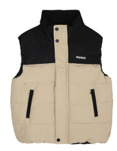 Load image into Gallery viewer, HUGO padded colour-block gilet
