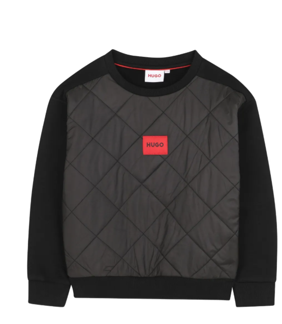 HUGO Quilted Sweater and Joggers Set