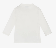 Load image into Gallery viewer, HUGO BOSS Baby Boys White Organic Cotton Top
