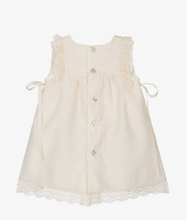 Load image into Gallery viewer, PAZ RODRIGUEZ Baby Girls Ivory Cotton Dress
