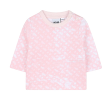 Load image into Gallery viewer, HUGO BOSS fleece printed top and joggers set
