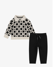 Load image into Gallery viewer, KARL LAGERFELD check-pattern tracksuit

