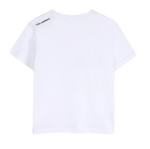 Load image into Gallery viewer, KARL LAGERFELD white basic tshirt
