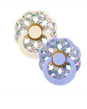 Load image into Gallery viewer, Bibs x Liberty 2 Pack Colour Boheme Chloe Meadow Latex Size 2 Ivory Mix
