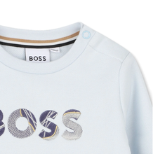 Load image into Gallery viewer, BOSS logo-embroidered sweatshirt
