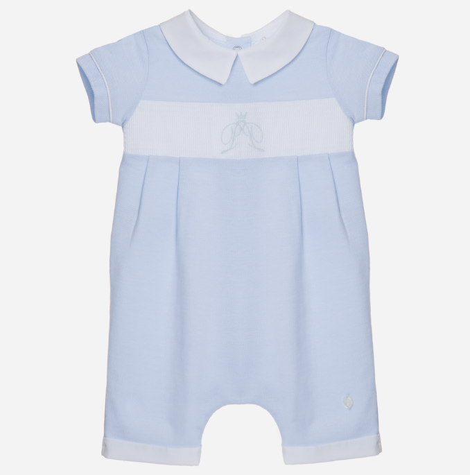 PATACHOU Blue jersey romper