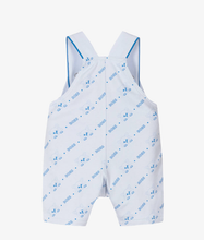 Load image into Gallery viewer, HUGO BOSS Baby Boys Blue Cotton Jersey Dungarees
