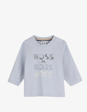 Load image into Gallery viewer, BOSS logo-print long-sleeve T-shirt
