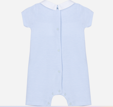 Load image into Gallery viewer, PATACHOU Blue jersey romper
