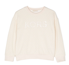 Load image into Gallery viewer, MICHAEL KORS logo-print cotton sweatshirt
