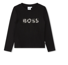 Load image into Gallery viewer, HUGO BOSS logo-print cotton T-Shirt
