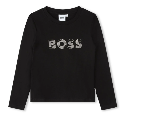 HUGO BOSS logo-print cotton T-Shirt