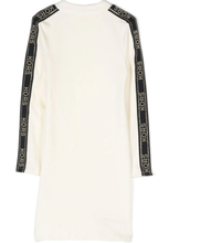 Load image into Gallery viewer, MICHAEL KORS Logo-embellished velvet dress
