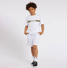 Load image into Gallery viewer, HUGO BOSS Boys White Cotton T-Shirt
