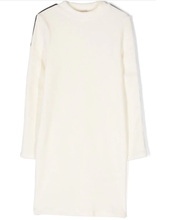 Load image into Gallery viewer, MICHAEL KORS Logo-embellished velvet dress
