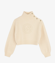 Load image into Gallery viewer, MICHAEL KORS button-detail sweater

