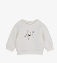Load image into Gallery viewer, MICHAEL KORS logo-print star-motif trousers and sweatshirt
