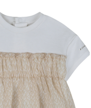 Load image into Gallery viewer, MICHEAL KORS ruffled logo dress

