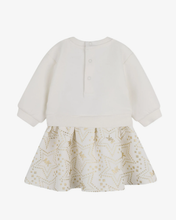 Load image into Gallery viewer, MICHAEL KORS logo printed flared dress
