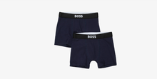 Load image into Gallery viewer, BOSS Boys Navy Blue Boxer Trunks (2 Pack)
