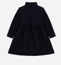 Load image into Gallery viewer, PATACHOU Elegant navy blue coat for girls
