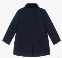 Load image into Gallery viewer, PATACHOU Boys Navy Blue Felted Coat
