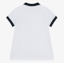 Load image into Gallery viewer, PATACHOU Boys White Nautical Cotton Polo Shirt
