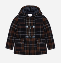 Load image into Gallery viewer, PATACHOU Brown coat with wooden buttons
