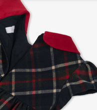 Load image into Gallery viewer, PATACHOU Girls Navy Blue Tartan Smocked Dress

