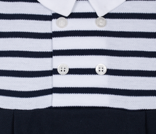 Load image into Gallery viewer, PATACHOU Navy Romper
