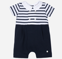 Load image into Gallery viewer, PATACHOU Navy Romper
