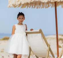 Load image into Gallery viewer, PATACHOU Girls white tulle dress
