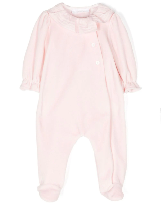 PATACHOU Velour Babygrow