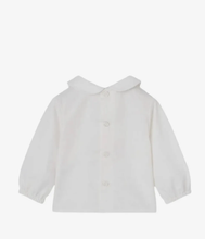 Load image into Gallery viewer, PAZ RODRIGUEZ lace-panel Peter Pan-collar trousers set (set of two)
